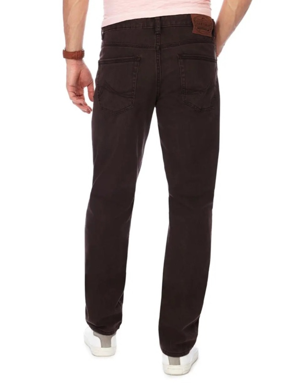 Mantaray Brown Straight-Leg Jeans - Picture 4 of 10